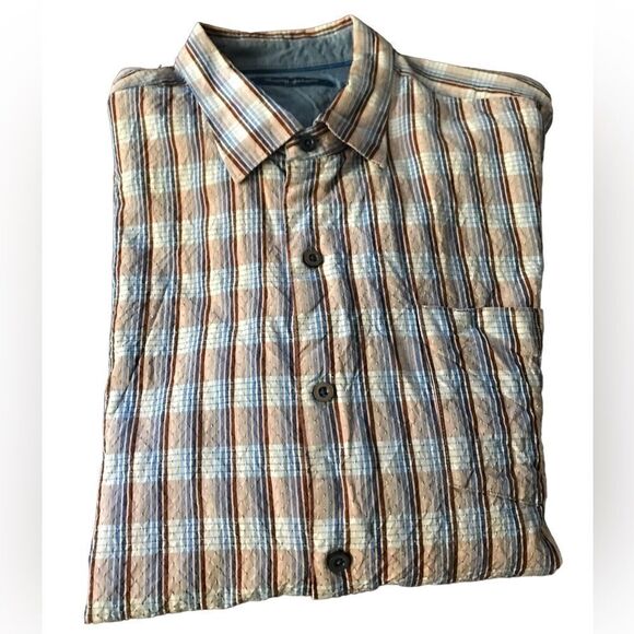 Tommy Bahama size 2XL lux vineyard check plaid shirt new without tags perfect - Picture 1 of 1